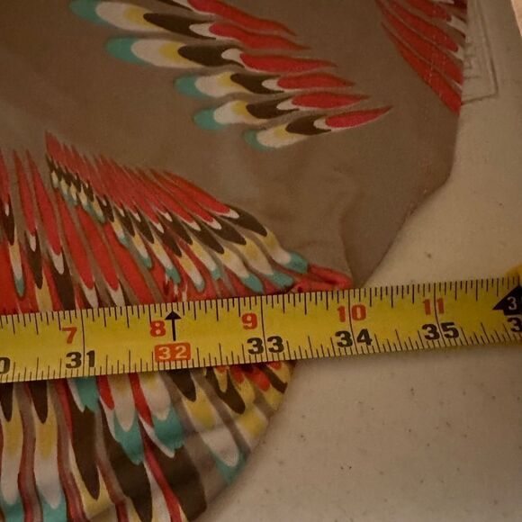 Zig Zag Stripe tan colorful jacket - Picture 6 of 7